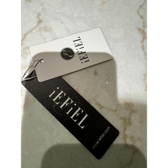 Iefiel Shiny Black Wet Latex Look Scoop Neck Stretchy Metallic Halter Top Sz S - Picture 8 of 10